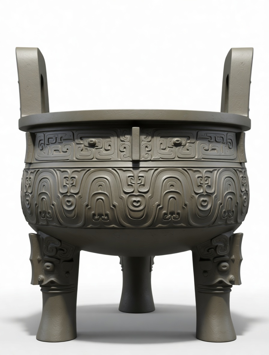 Chinese Bronze Ding free 3D printable STL