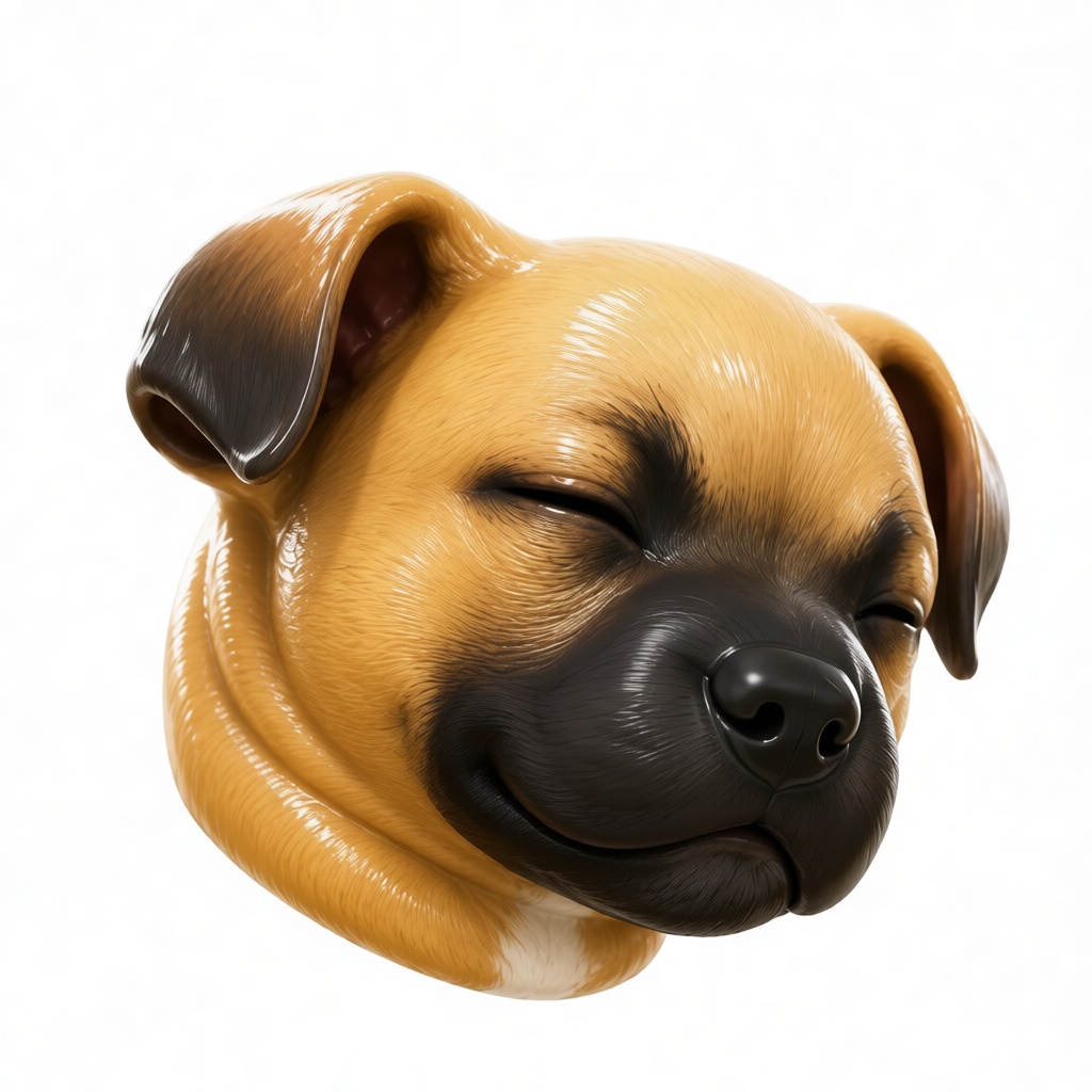 Boxer Puppy Bust free 3D printable STL