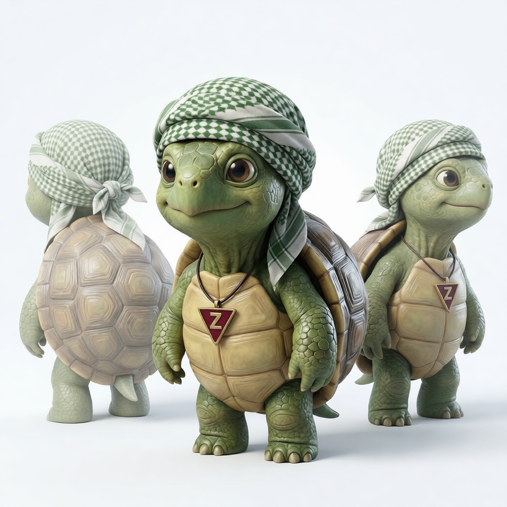 Z-Turtle Figurine free 3D printable STL