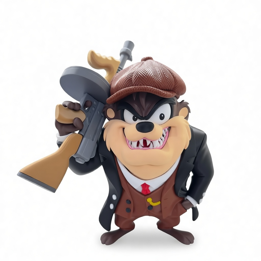 Taz Peaky Blinders Figurine free 3D printable STL