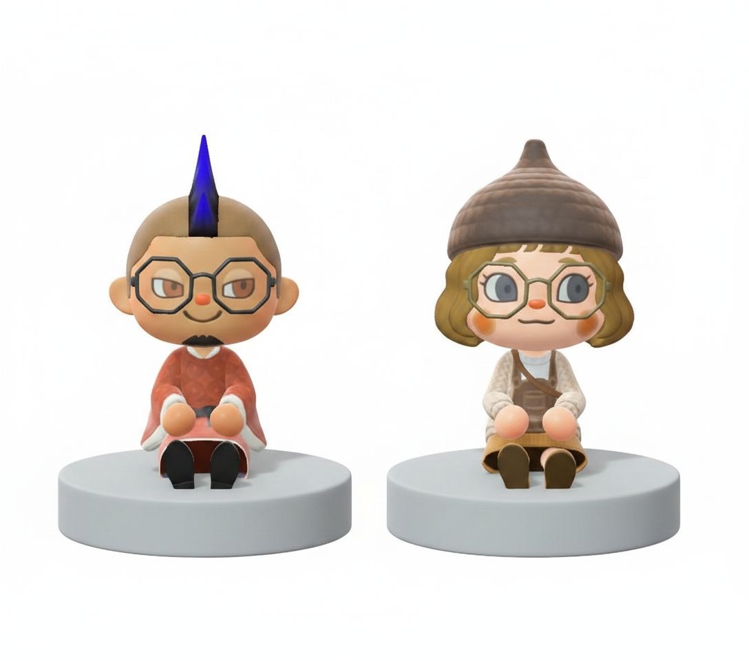 Animal Crossing Villager Figures free 3D printable STL