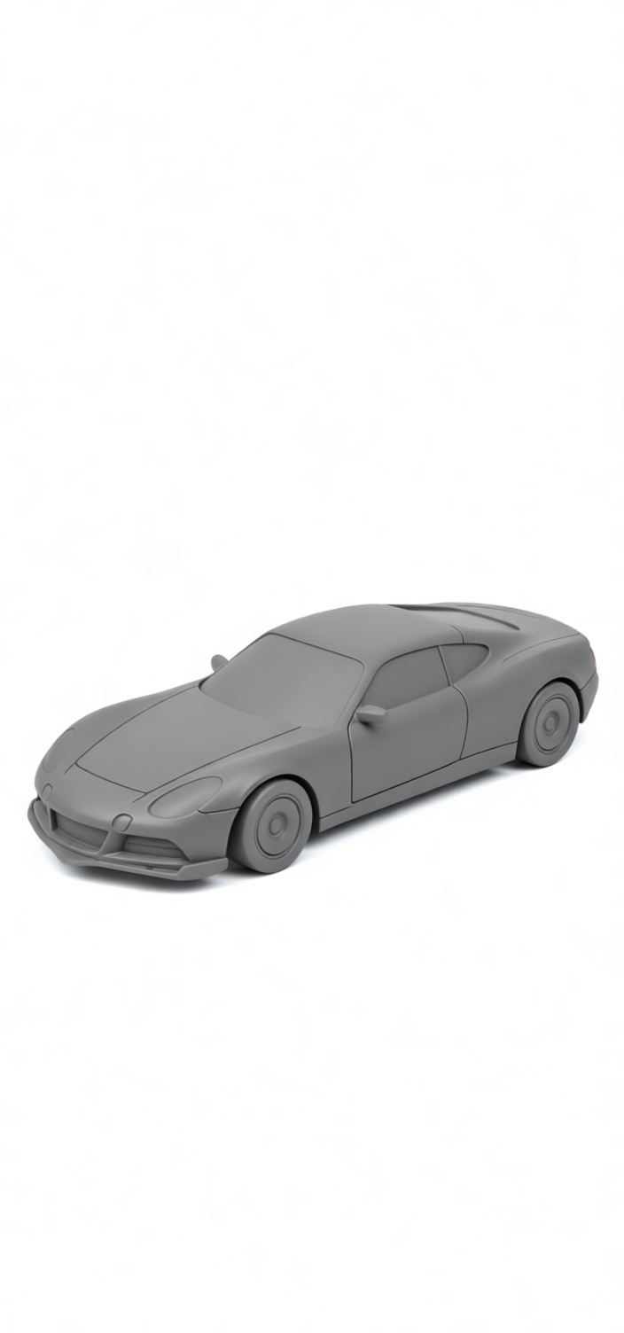 Porsche 718 Cayman Model free 3D printable STL