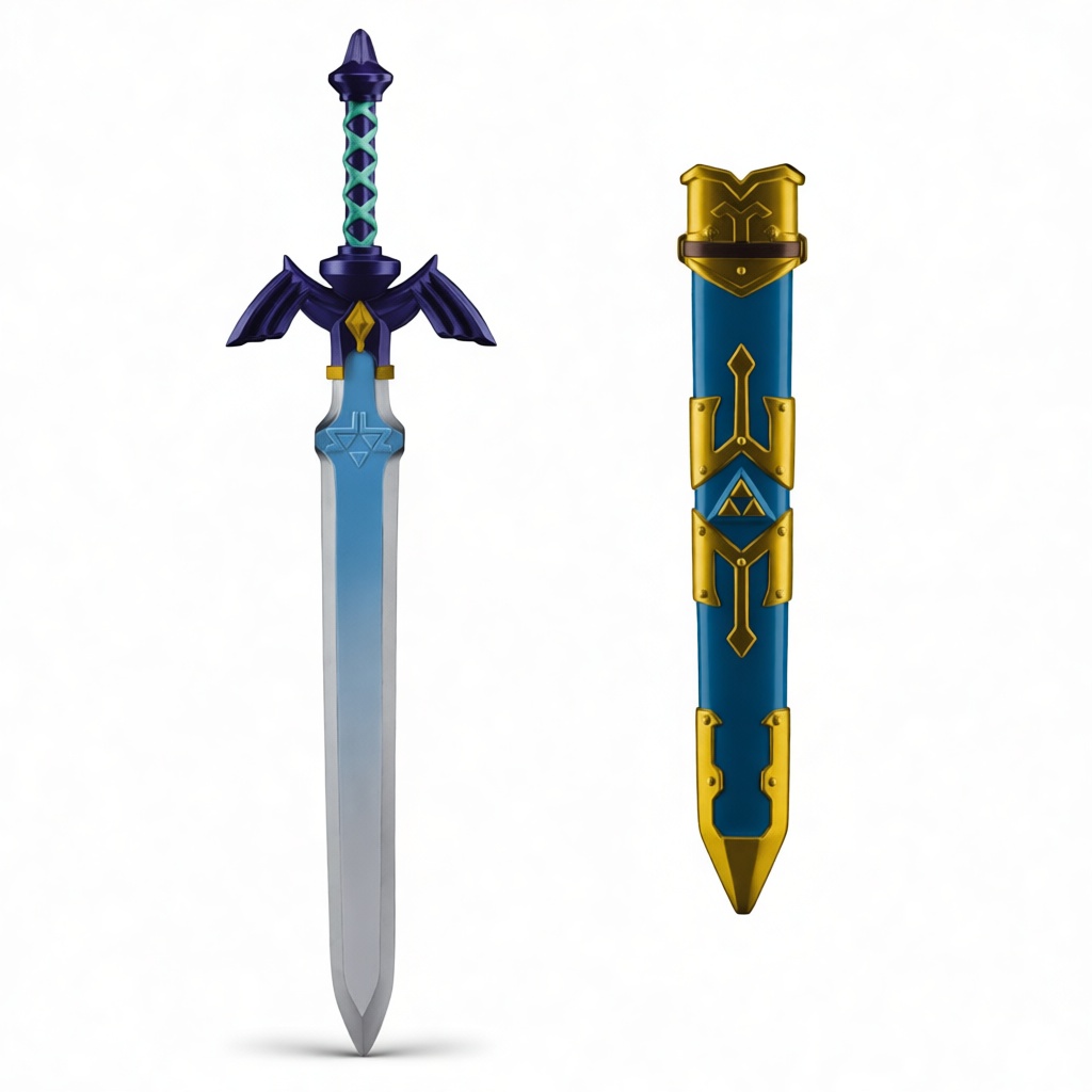 Master Sword 3D Model free 3D printable STL