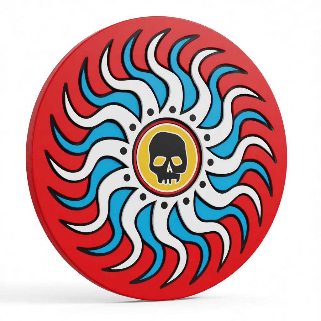 Skull Sun Shield free 3D printable STL