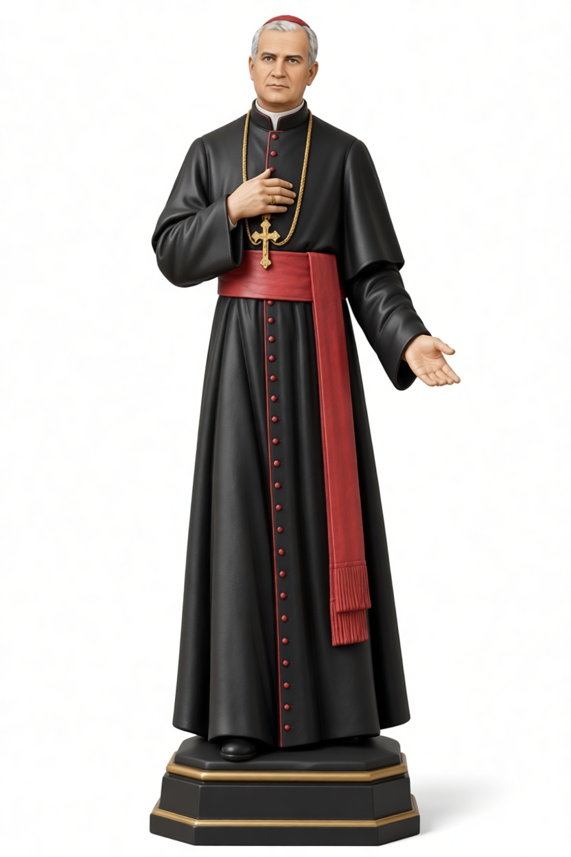 Cardinal Clergyman Figurine free 3D printable STL