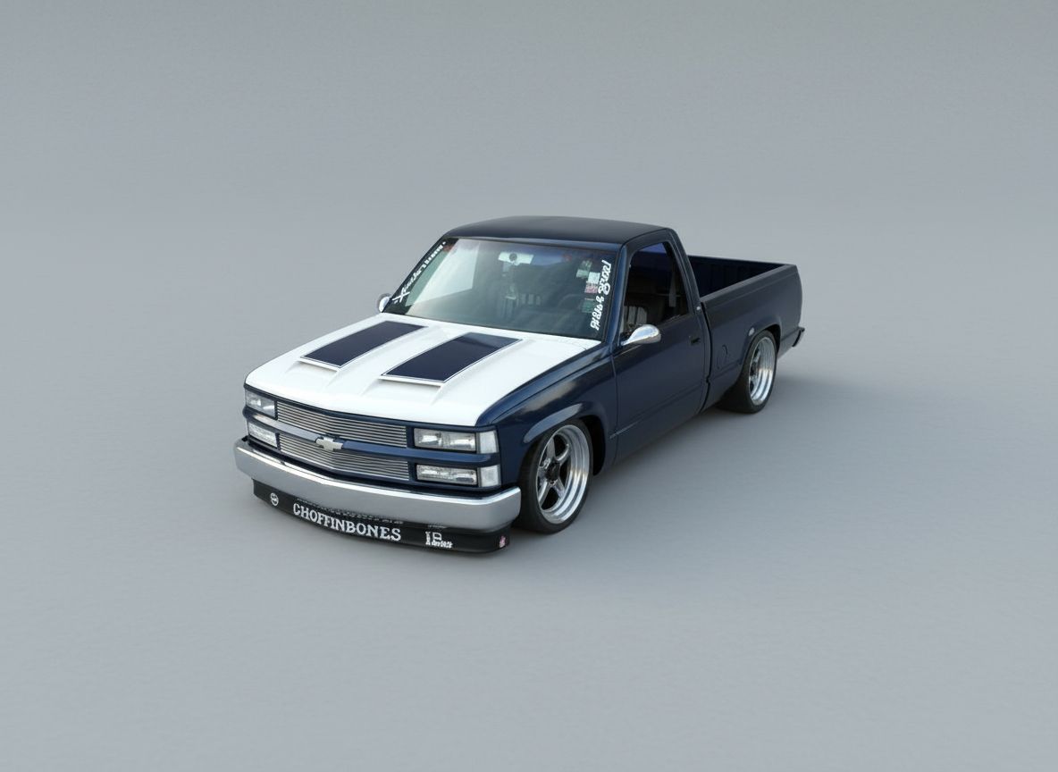 Sleek Custom Pickup free 3D printable STL