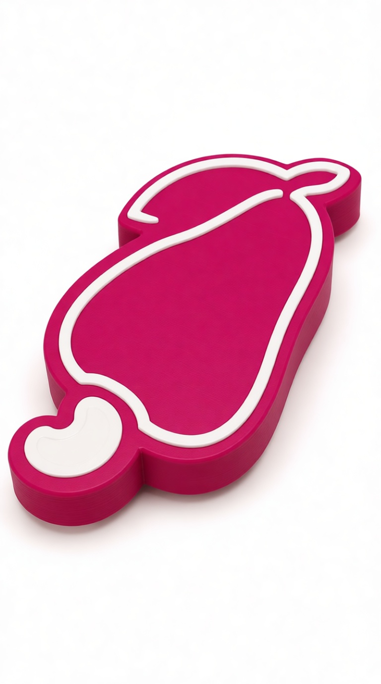 Papaya Cookie Cutter free 3D printable STL
