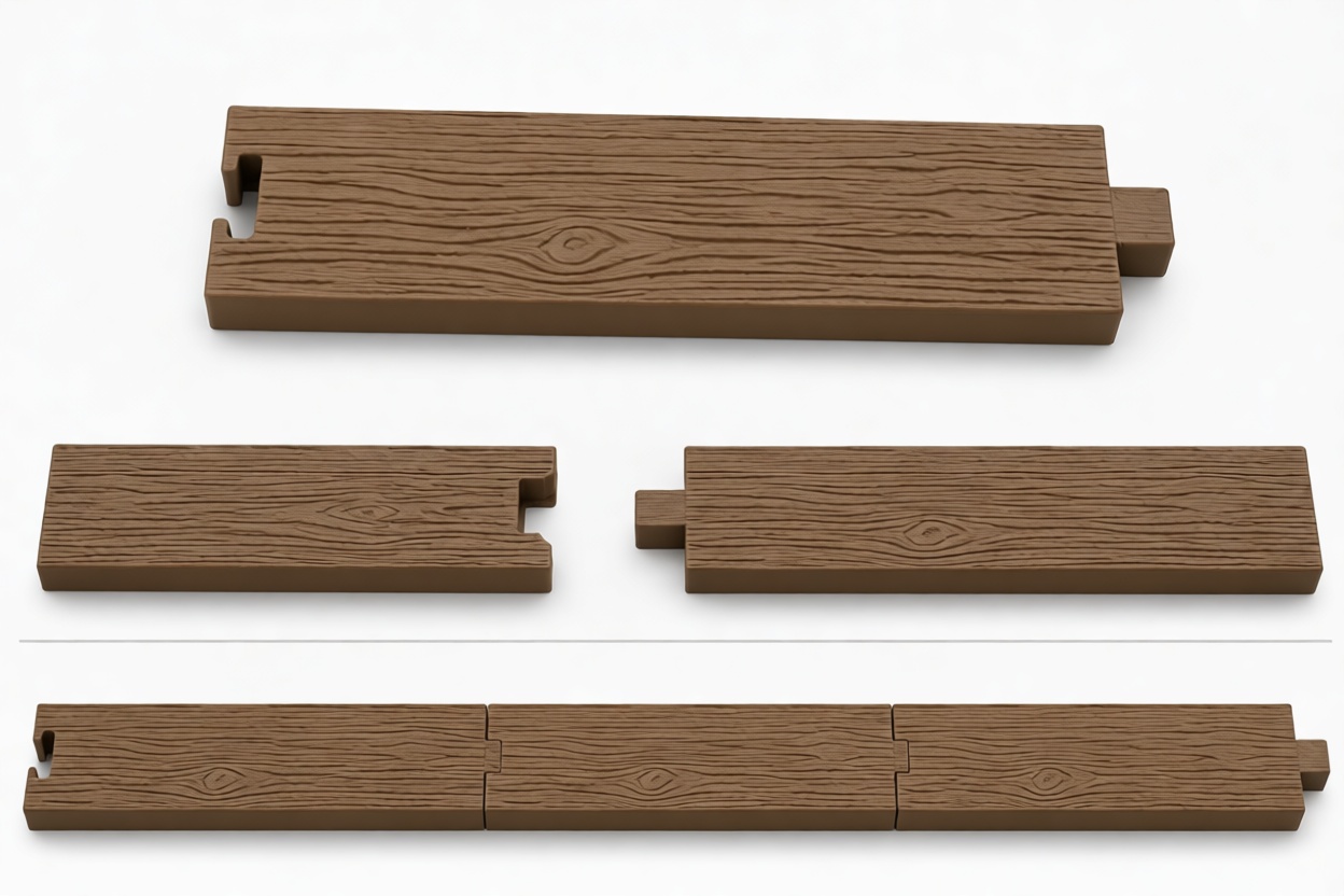Wooden Joint Puzzle Pieces free 3D printable STL