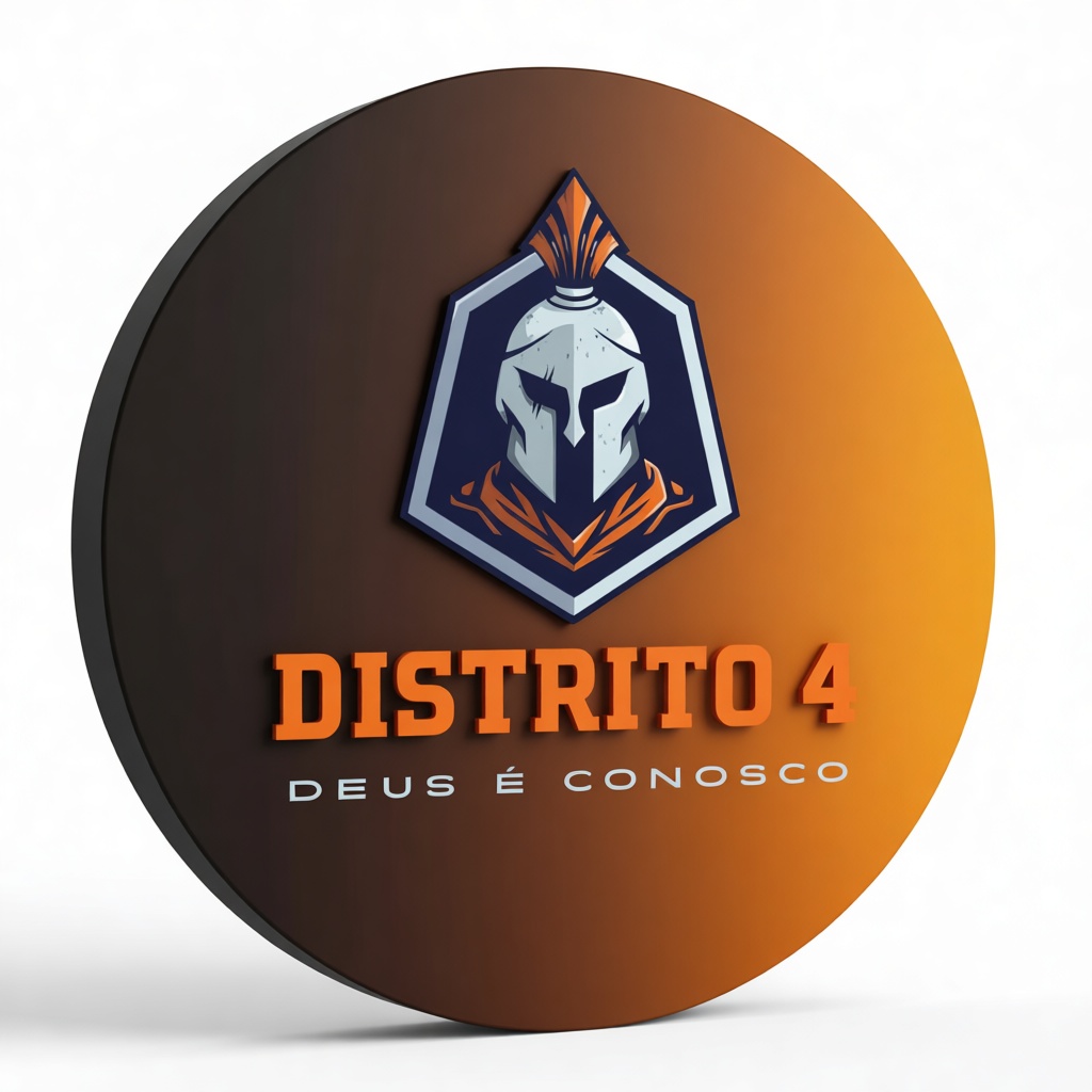 Distrito 4 Emblem Plaque free 3D printable STL