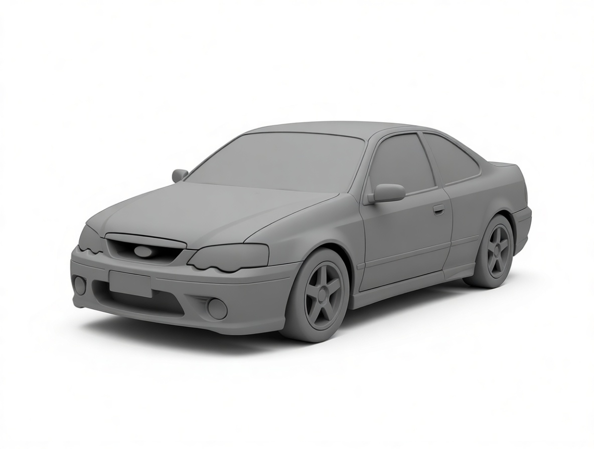 Subaru Impreza GC8 Model free 3D printable STL