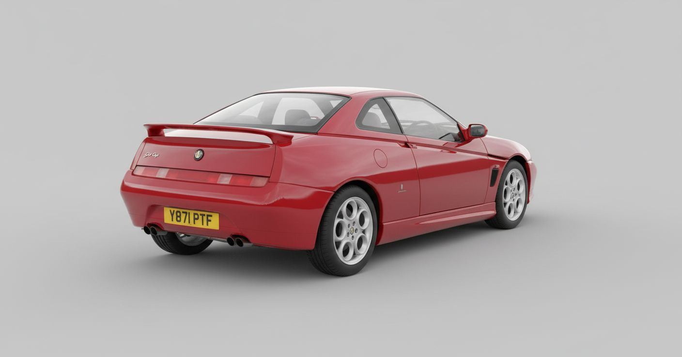 Alfa Romeo GTV Coupe Model free 3D printable STL