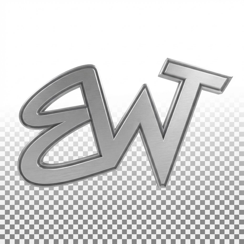 Metallic EWT Logo free 3D printable STL