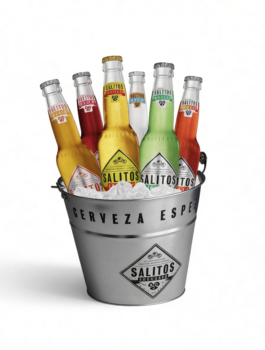 Salitos Beer Bucket free 3D printable STL