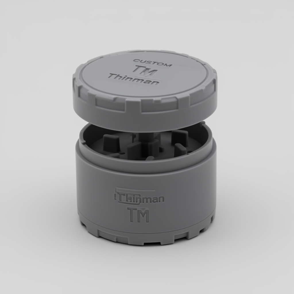 Thinman Herb Grinder free 3D printable STL