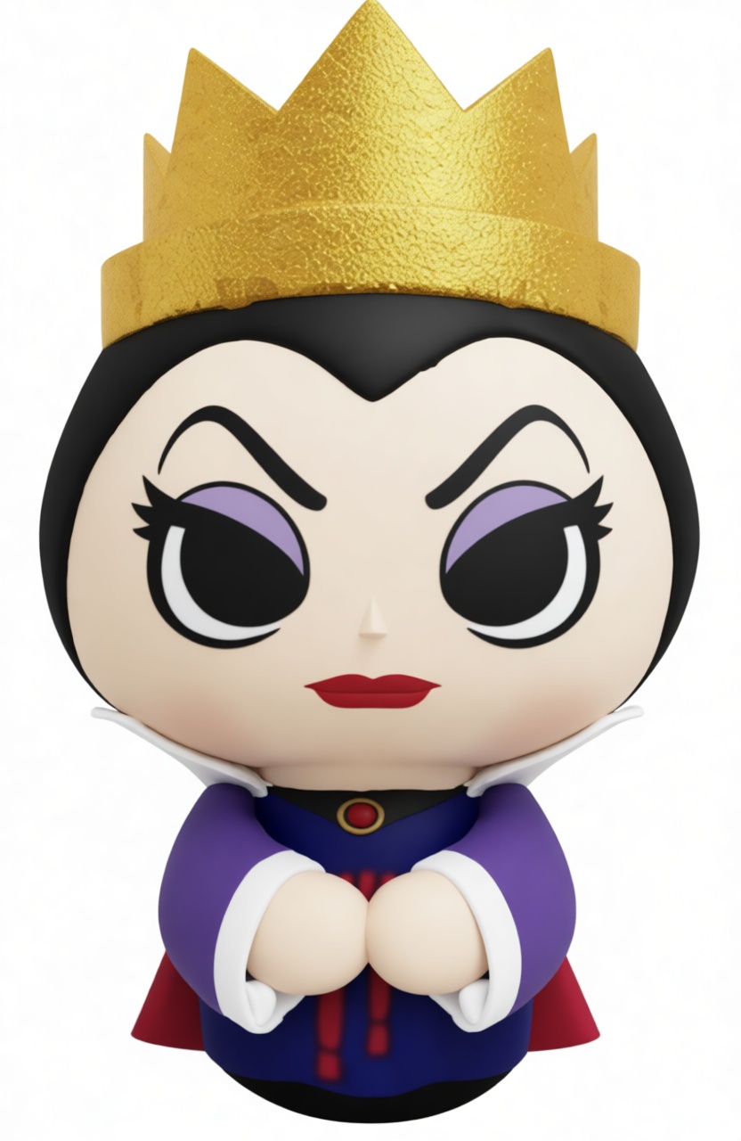 Evil Queen Figurine free 3D printable STL