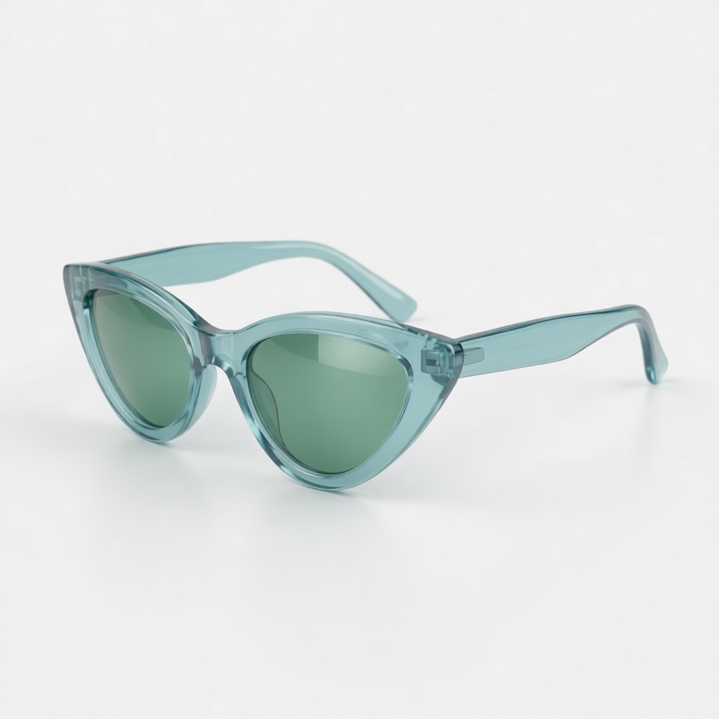 Cat Eye Sunglasses Model free 3D printable STL