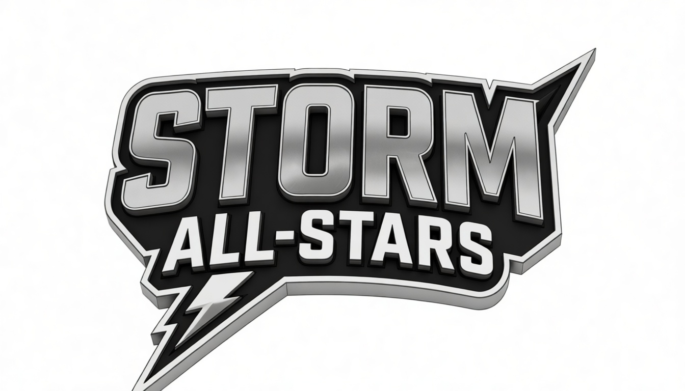 Storm All-Stars Logo Model free 3D printable STL