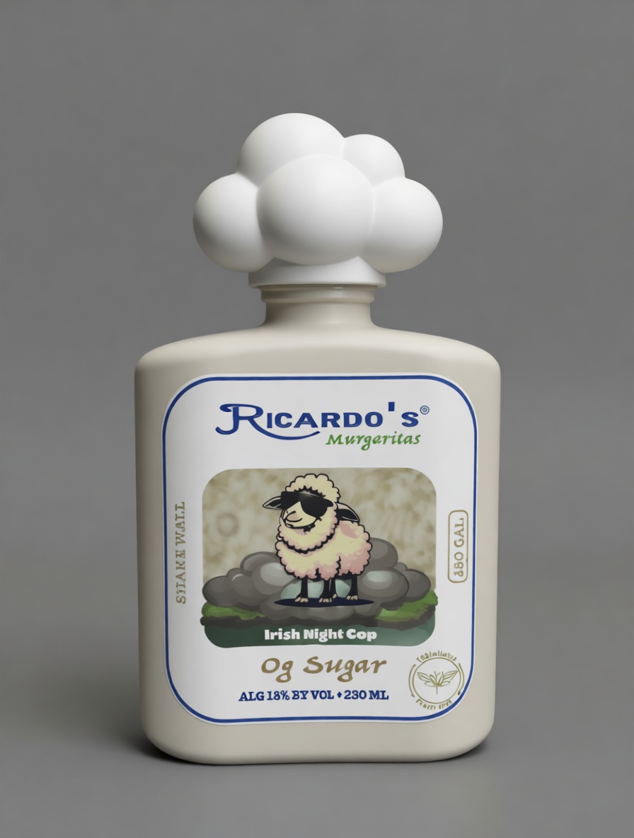 Ricardo's Irish Night Cop Bottle free 3D printable STL