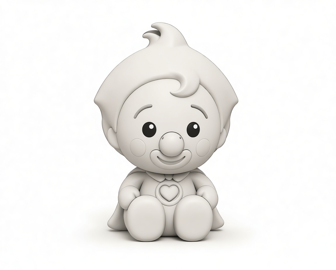 Bing Clown Figurine free 3D printable STL