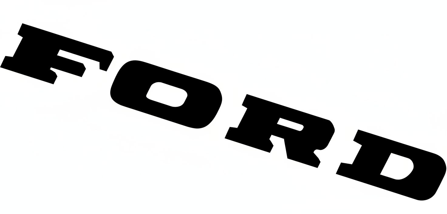 Ford Logo Sign free 3D printable STL