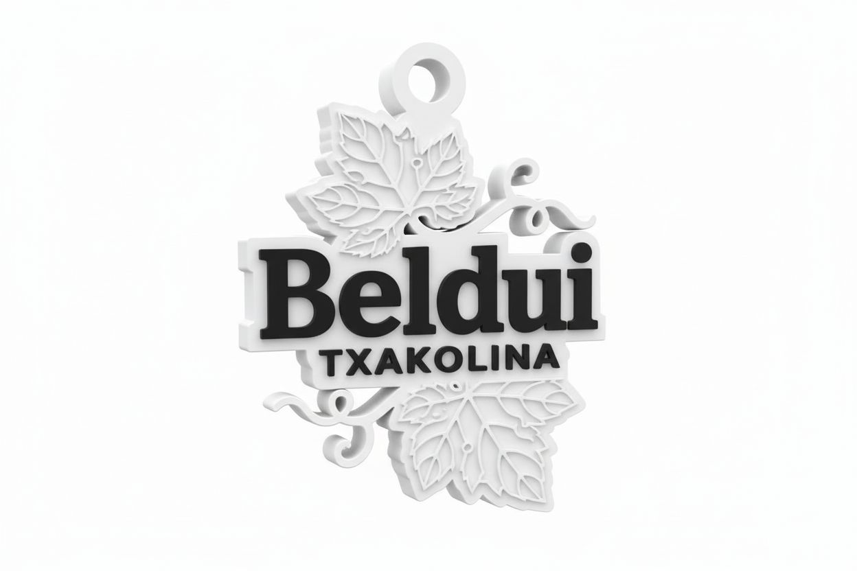 Elegant Wine Label Design free 3D printable STL