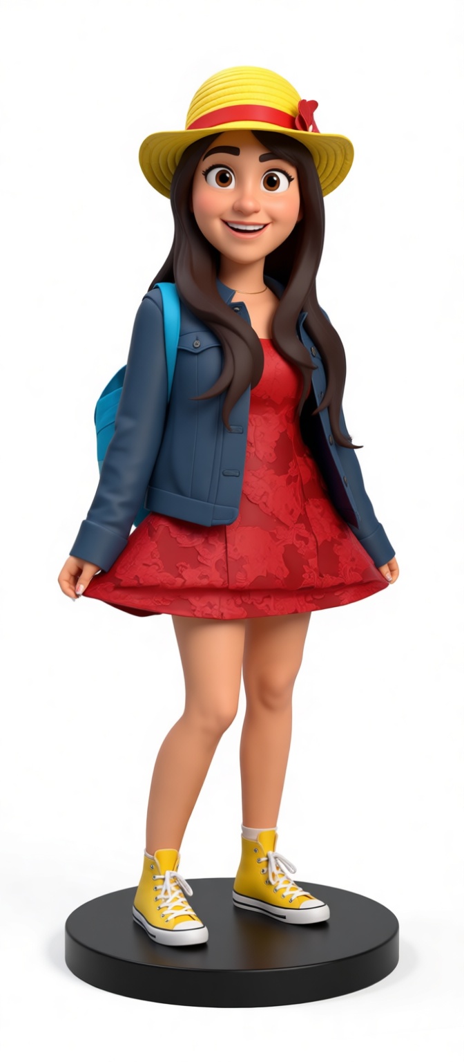 Cartoon Girl Figurine free 3D printable STL
