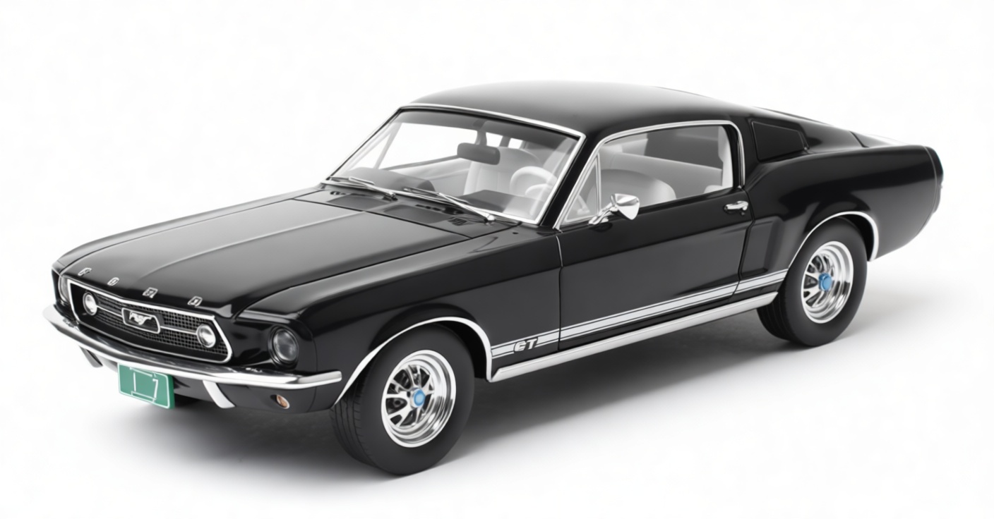 1968 Ford Mustang GT Model free 3D printable STL