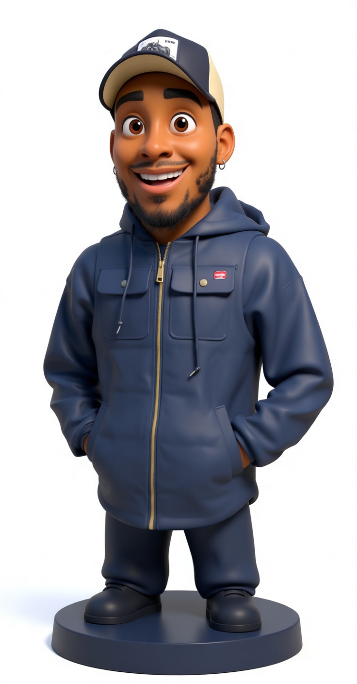 Smiling Man Figurine free 3D printable STL