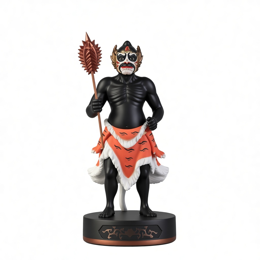 Tibetan Demon Statue free 3D printable STL