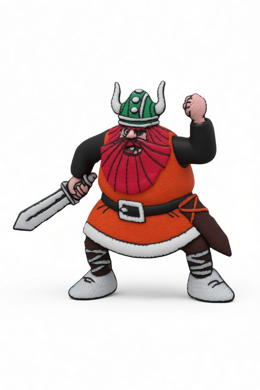 Viking Warrior Figurine free 3D printable STL