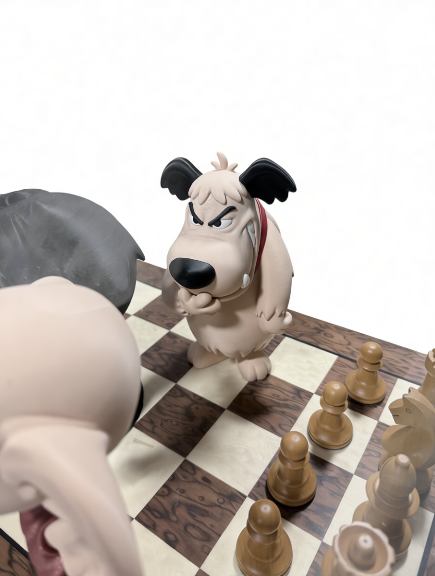 Spike Bulldog Figurine free 3D printable STL