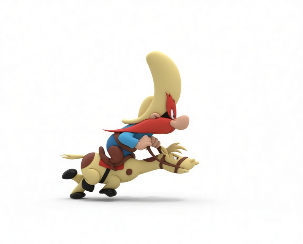Yosemite Sam Figure free 3D printable STL
