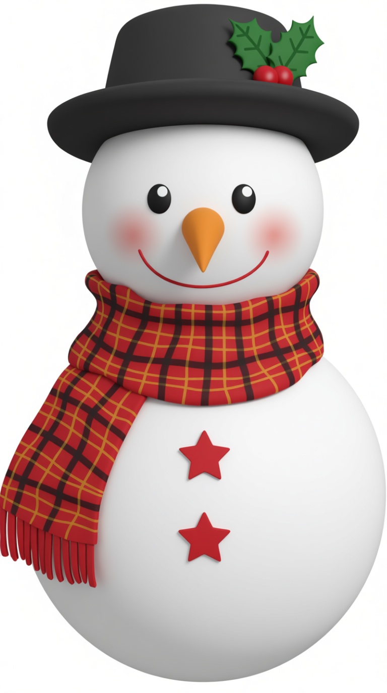 Snowman Figurine free 3D printable STL