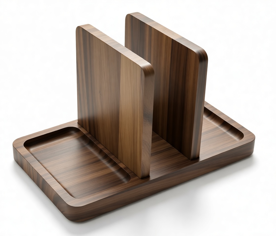 Wooden Book Stand free 3D printable STL
