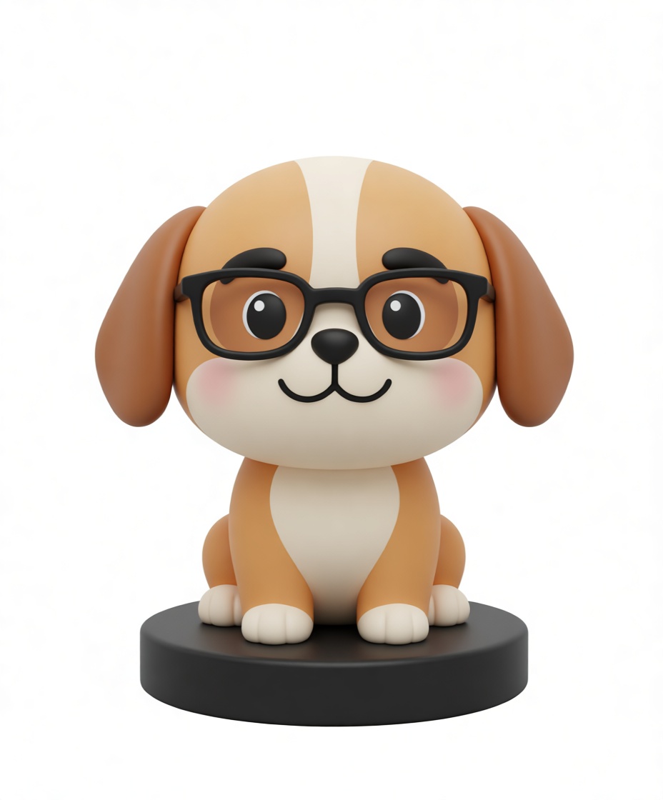 Beagle Dog Figurine free 3D printable STL