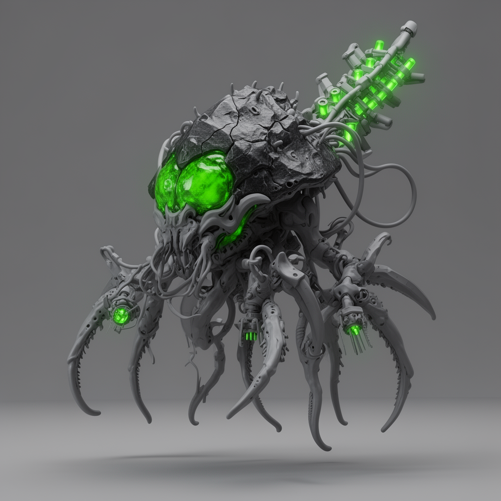 Venomthrope Biomech Figurine free 3D printable STL