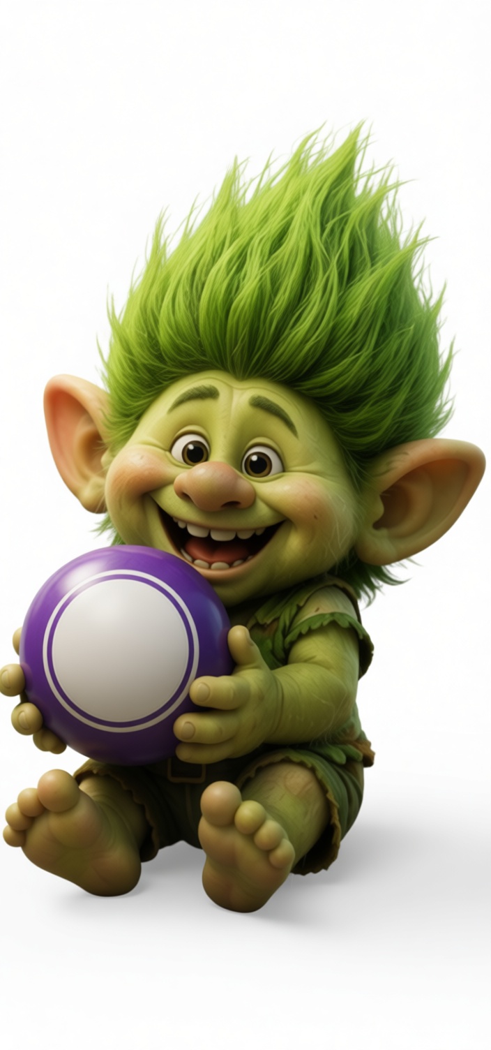 Troll Doll Figurine free 3D printable STL