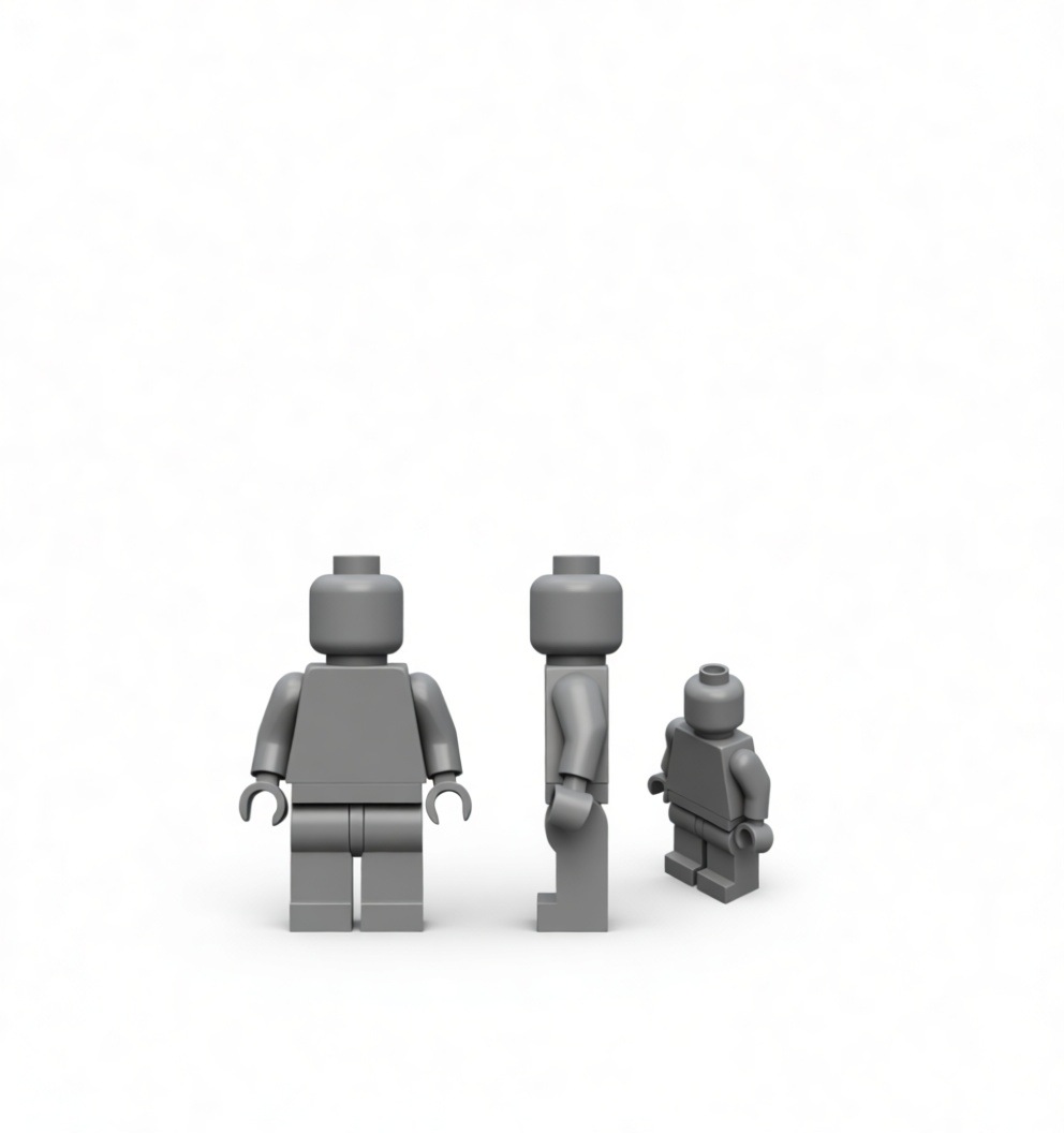 LEGO Minifigure Model free 3D printable STL