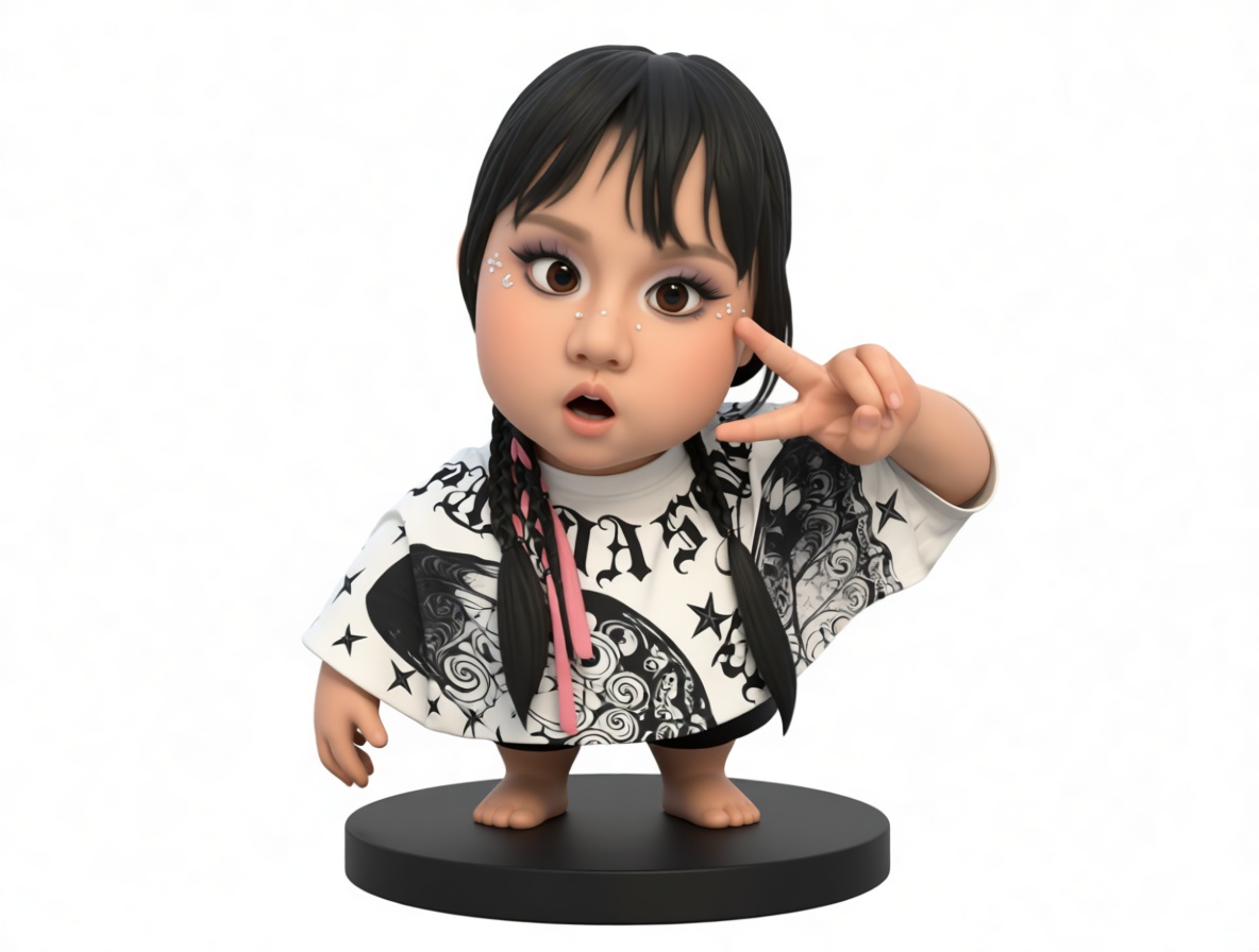 Cute Girl Figurine free 3D printable STL