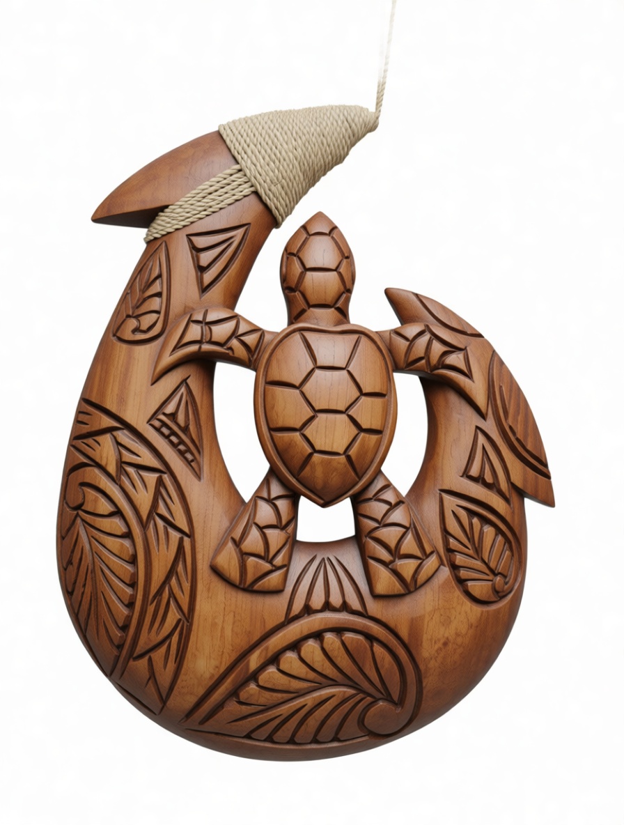 Hawaiian Turtle Pendant free 3D printable STL