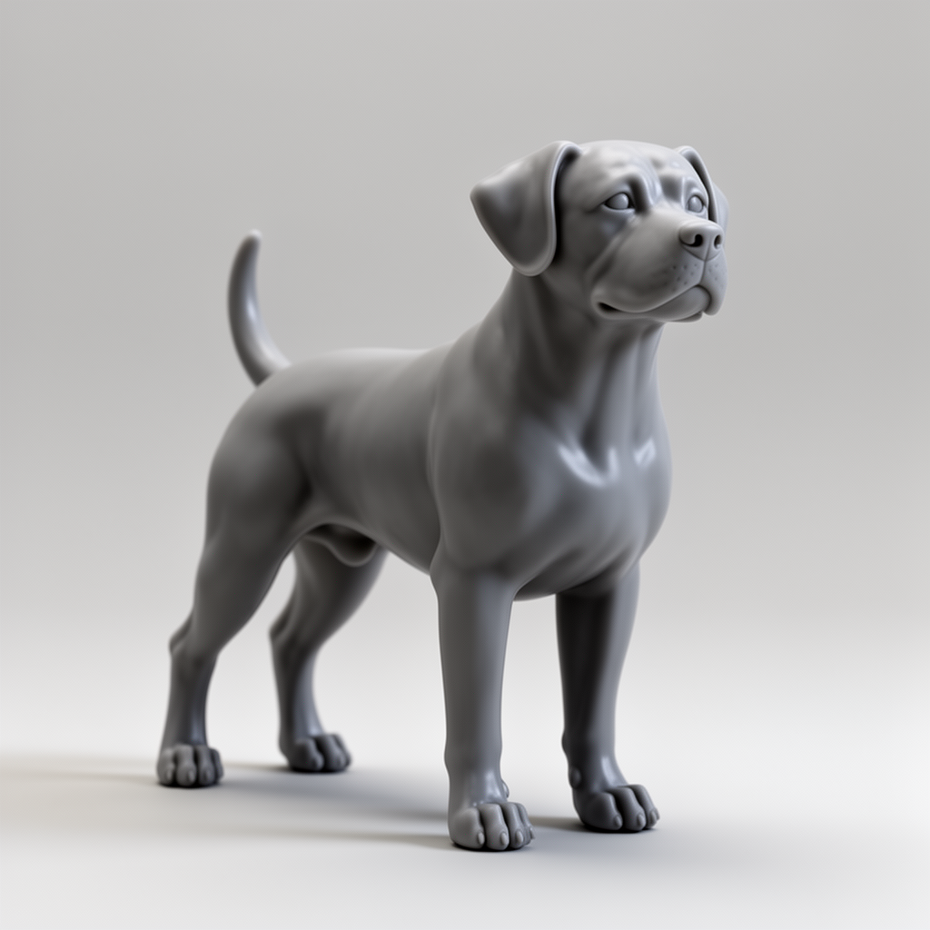 Labrador Retriever Figurine free 3D printable STL