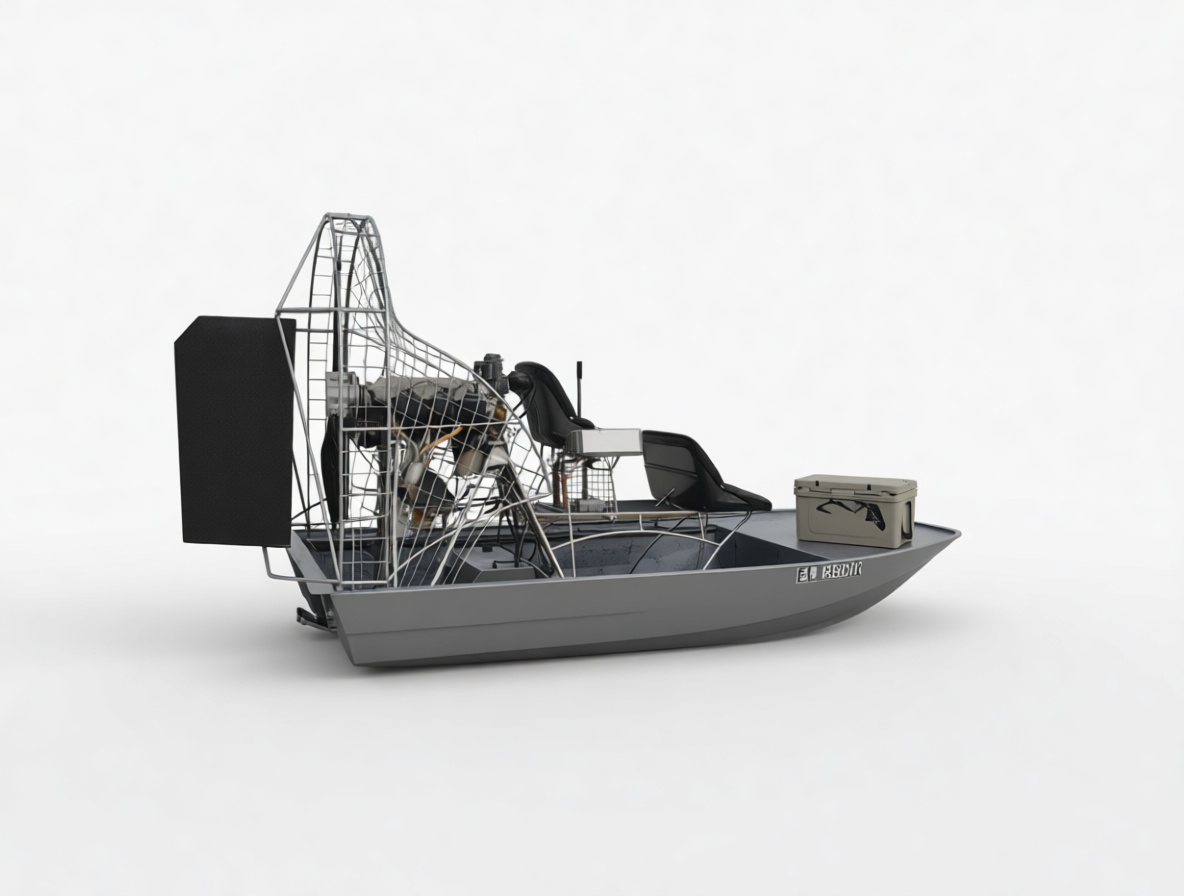Airboat Model free 3D printable STL