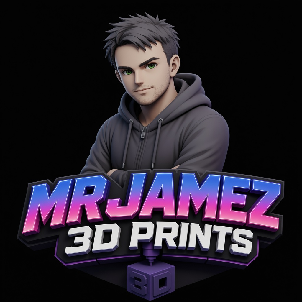 MrJamez 3D Print Logo free 3D printable STL