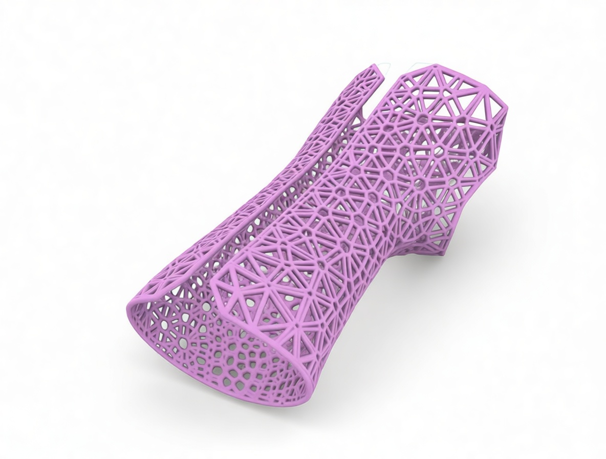 Geometric Wrist Brace free 3D printable STL