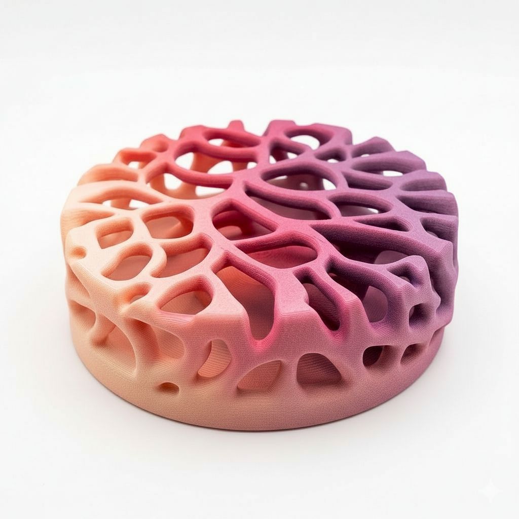 Organic Coral Sculpture free 3D printable STL