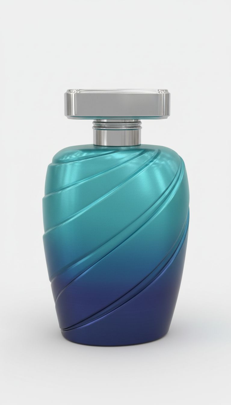 Blue Gradient Perfume Bottle free 3D printable STL