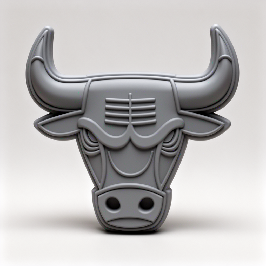 Chicago Bulls Table Figurine free 3D printable STL