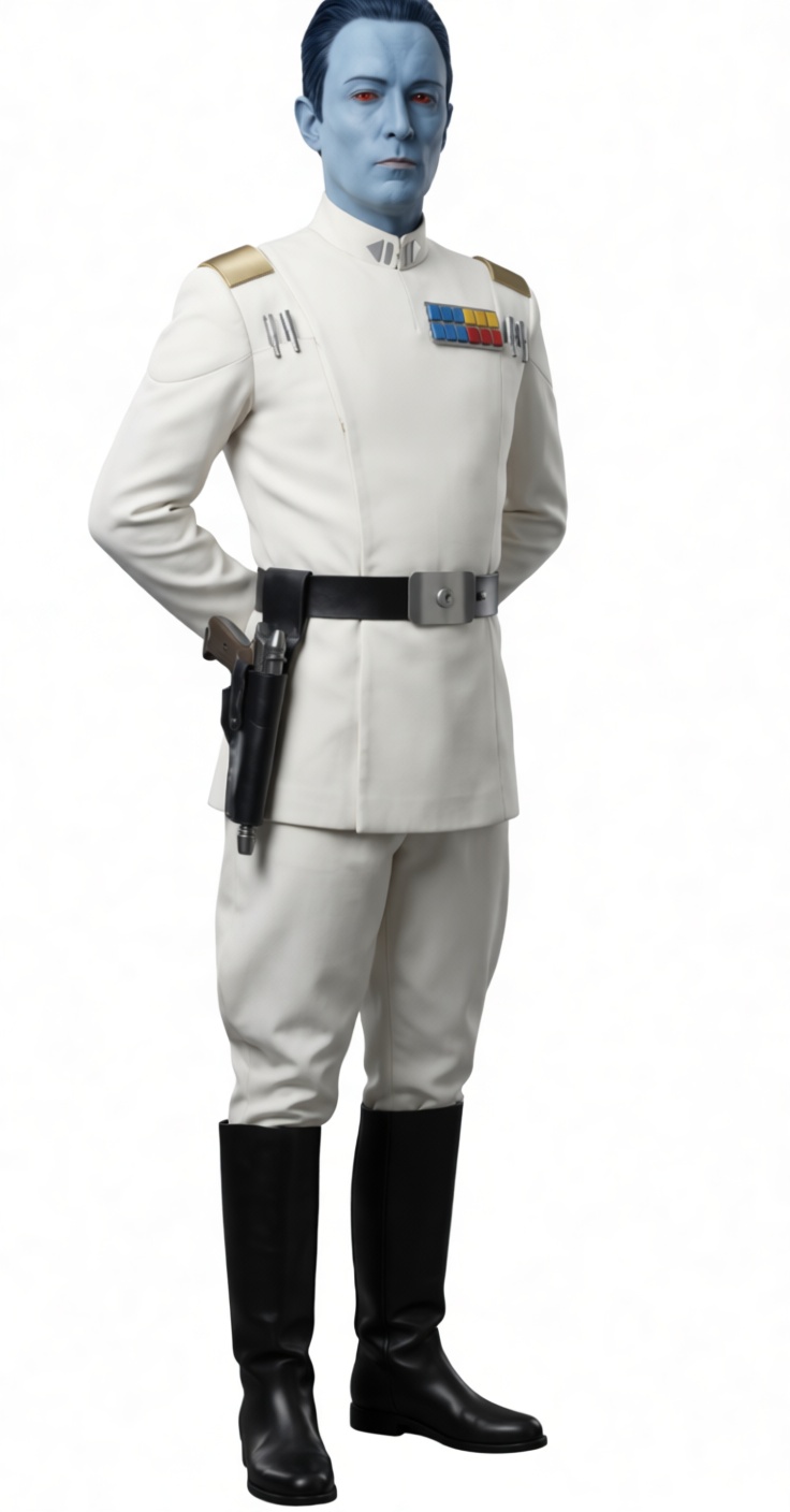Grand Admiral Thrawn Figurine - Free 3D Printable STL File