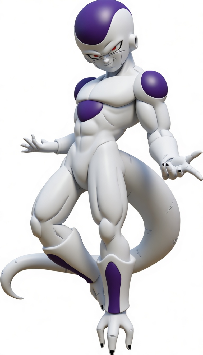 Frieza Figurine free 3D printable STL