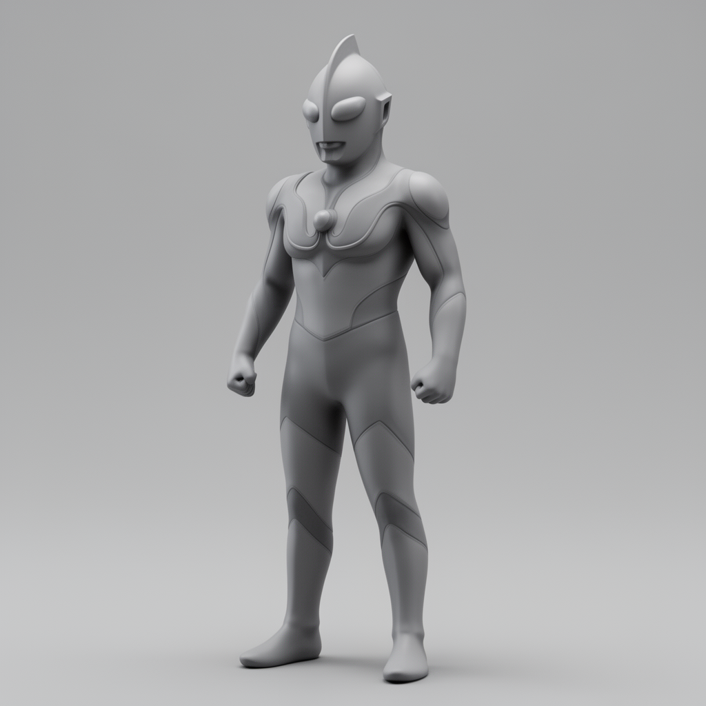 Ultraman Figurine free 3D printable STL